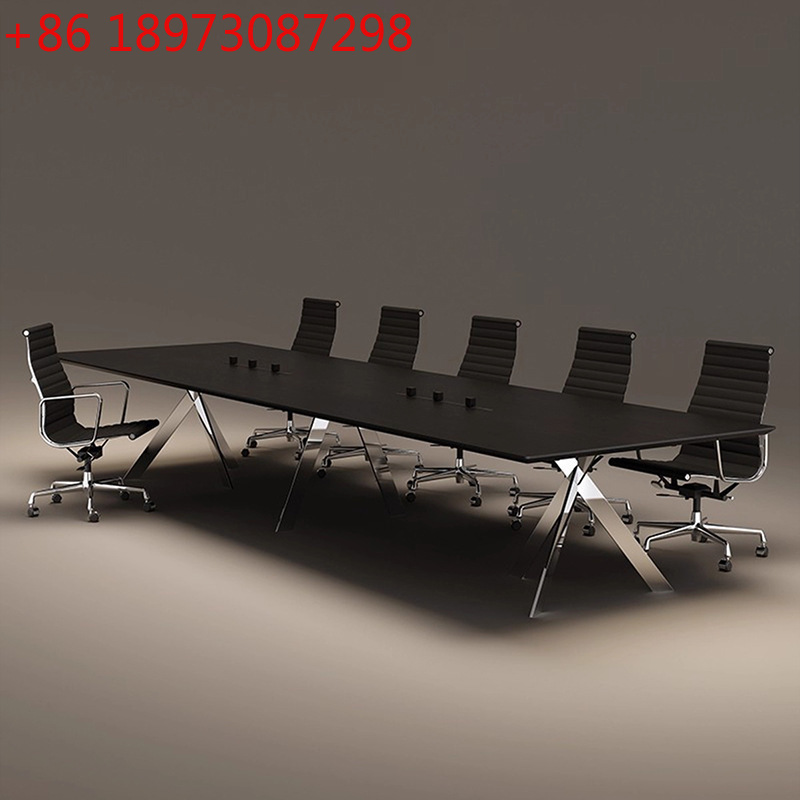 Office Furniture Set - โต๊ะประชุมดาร์ธ เวเดอร์ โต๊ะยาว ทันสมัย เรียบง่าย สำหรับการประชุมในสำนักงาน