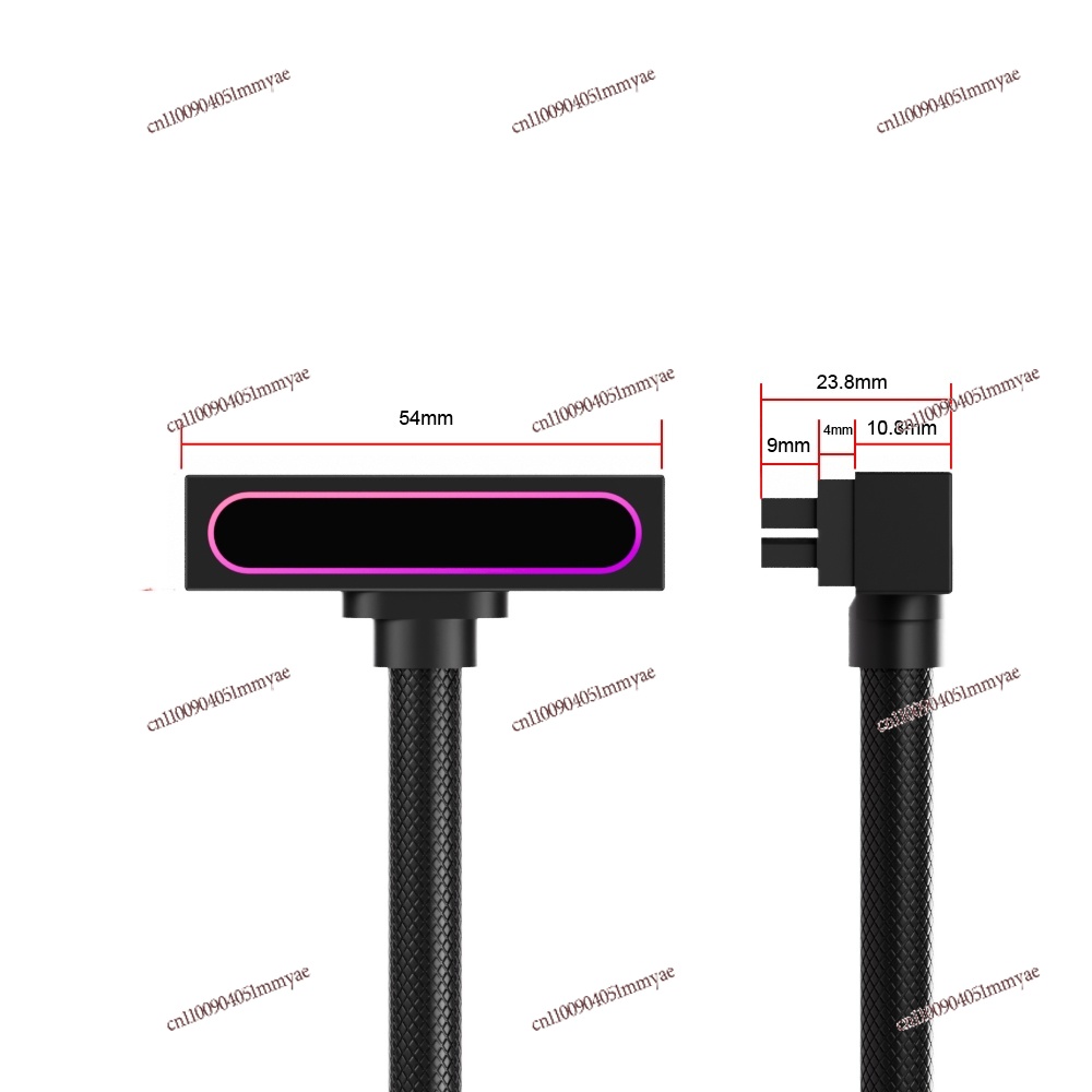 Office Furniture First - สายต่อพ่วงไฟคอมพิวเตอร์ ATX24PIN สายต่อพ่วง Aijs การเชื่อมต่อระดับแรก ARGB