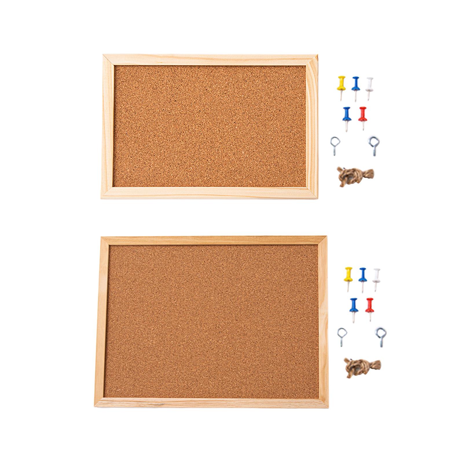 Office Furniture Online - Cork Bulletin Board Bulletin Board ไม้ตกแต่งภาพจอแสดงผลแขวน