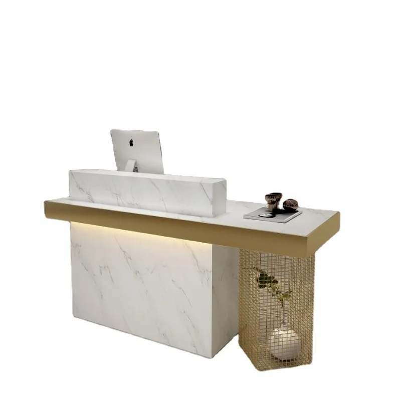 Office Furniture Used For Sale - โต๊ะประชาสัมพันธ์มือสองสีขาวทันสมัยราคาถูก ลดราคาพิเศษ