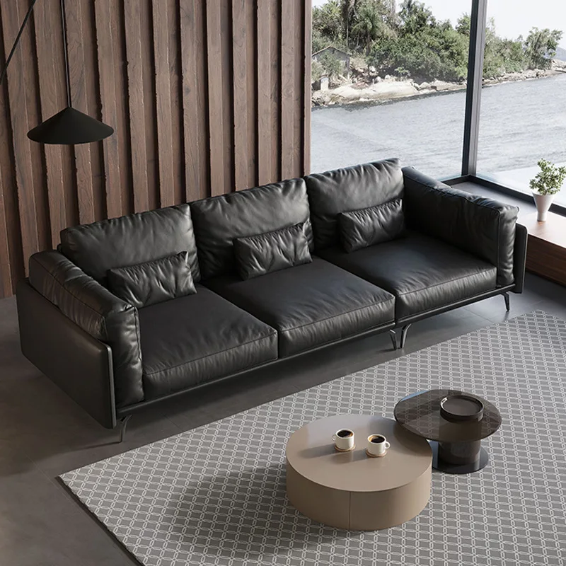 โซฟาหนังสำนักงาน หนังวัวชั้นแร - Office Furniture First บทวิจารณ์และราคา