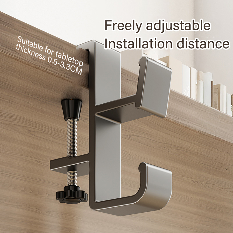 ตะขอแขวนขอบโต๊ะปรับได้ ที่แขวน - Telephone Headset Office บทวิจารณ์และราคา