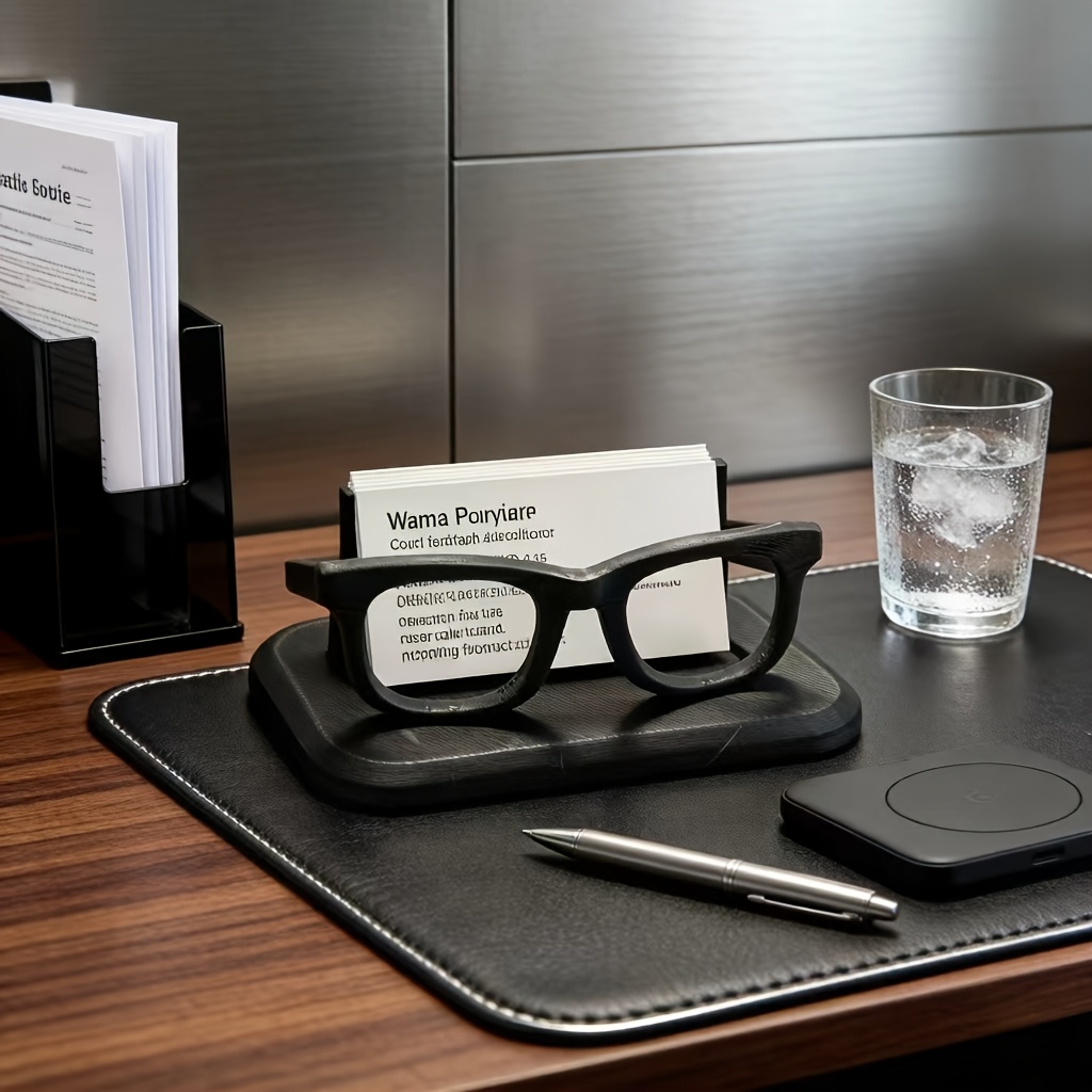 ที่ใส่บัตรธุรกิจรูปทรงแว่นตาสุ - Office Furniture Names บทวิจารณ์และราคา