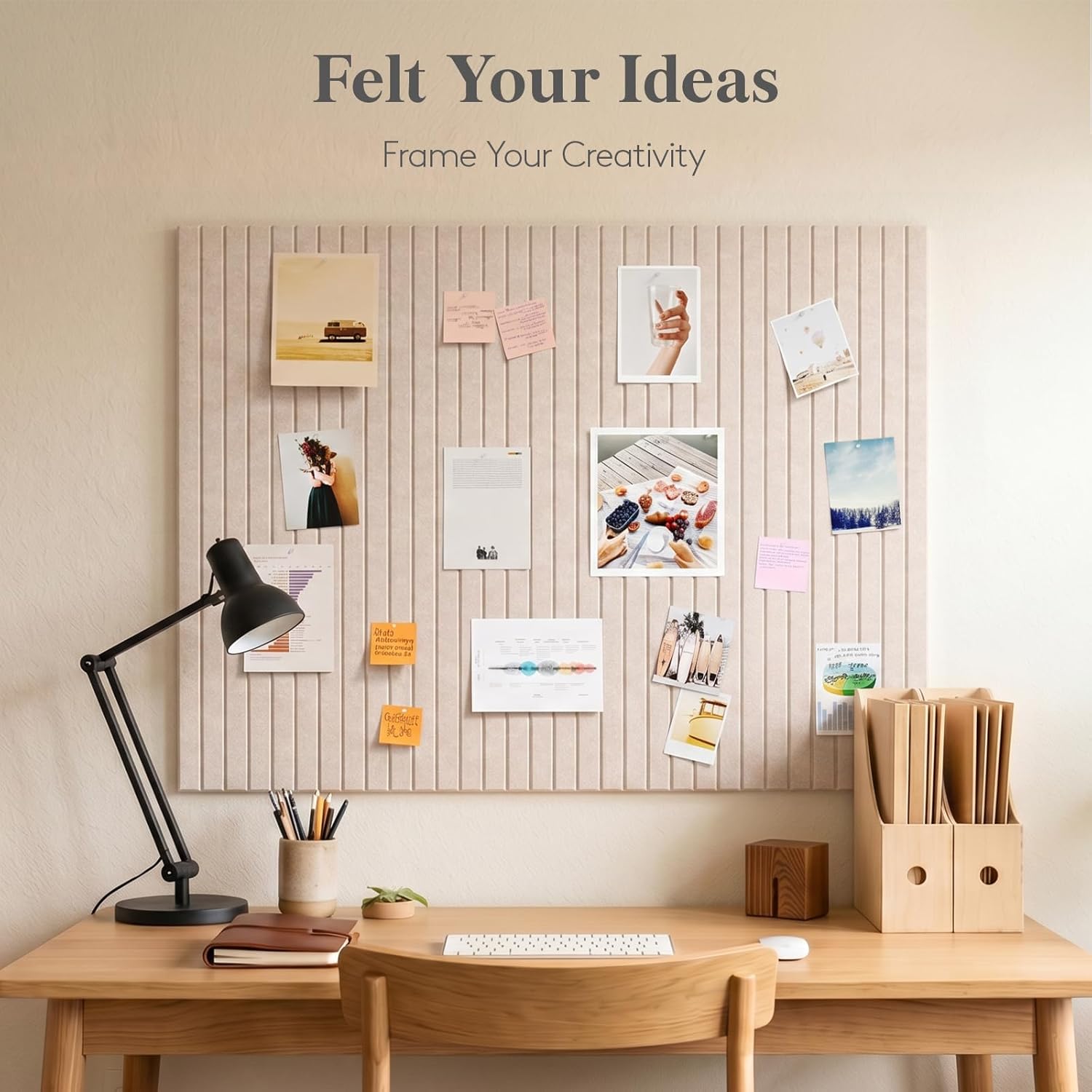 กระดานประกาศผนังแบบสักหลาด 6 ช - Office Furniture Online บทวิจารณ์และราคา