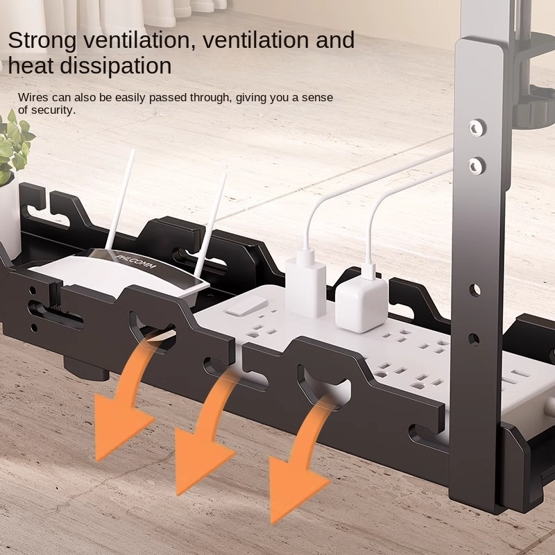 ชั้นวางของใต้โต๊ะแบบยืดหดได้ ถ - Cable Tray Under Desk บทวิจารณ์และราคา