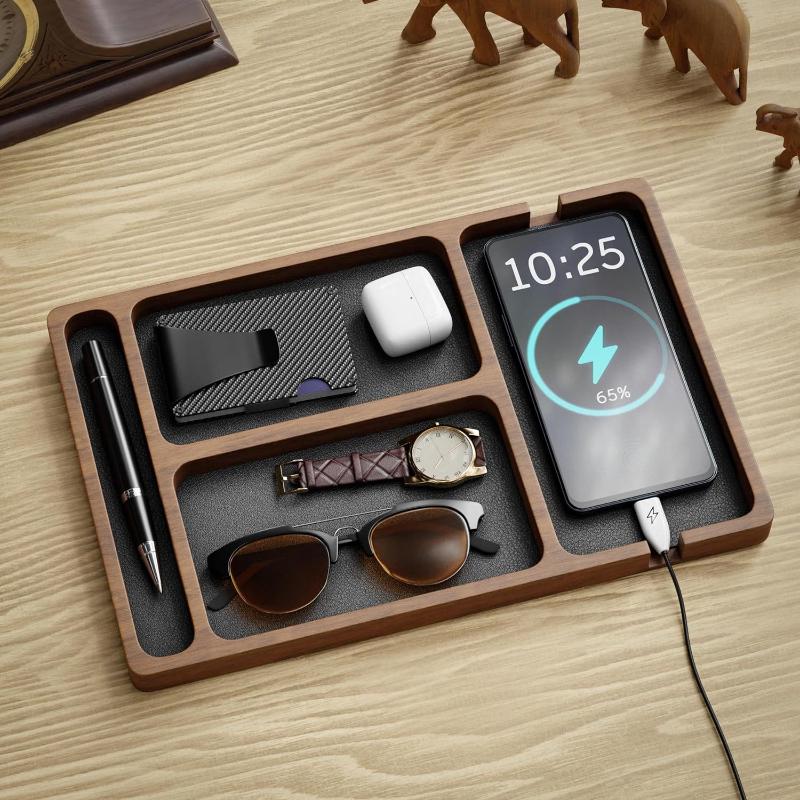 กล่องเก็บของตั้งโต๊ะสำนักงานไม - Telephone Headset Office บทวิจารณ์และราคา