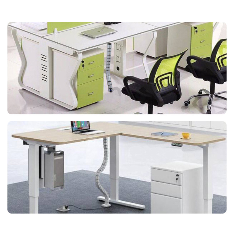 【L】รางเก็บสายไฟใต้โต๊ะ 80 ซม.  - Cable Tray Under Desk บทวิจารณ์และราคา