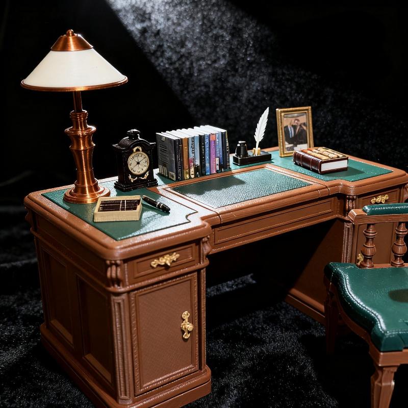 1:12 สเกลดอลล์เฮาส์ มินิ วินเท - Office Furniture Set บทวิจารณ์และราคา