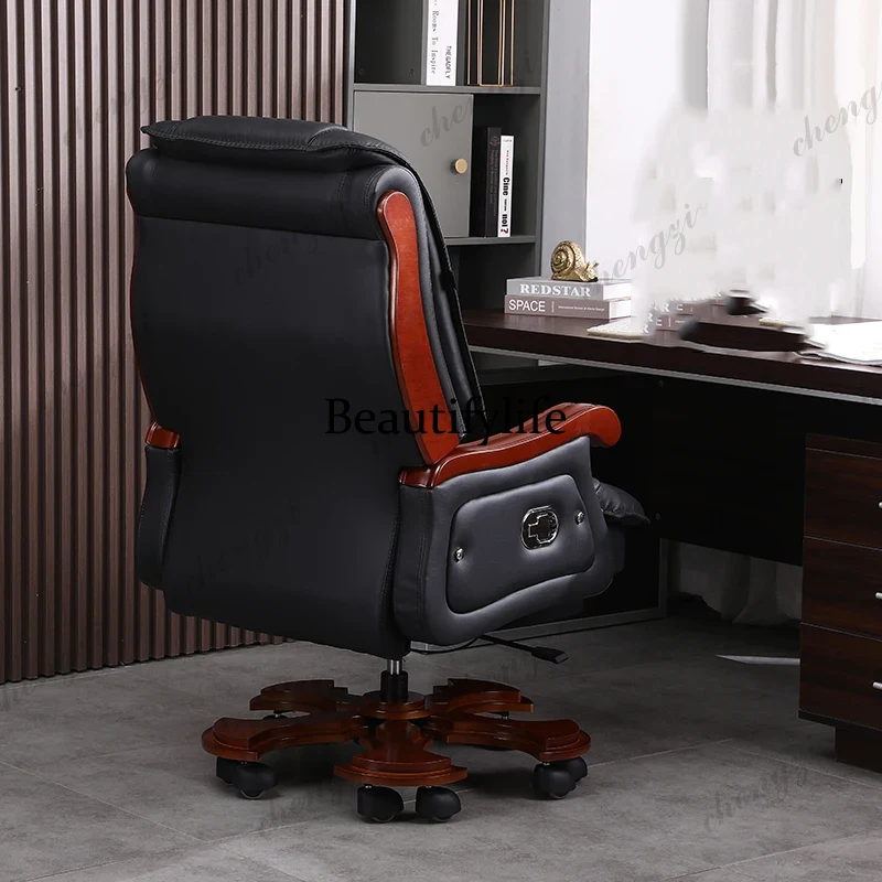 เก้าอี้หนัง หนังวัวชั้นแรก เก้ - Office Furniture First บทวิจารณ์และราคา