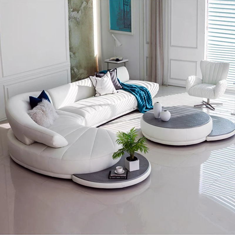 โซฟาหนังแท้ชั้นหนึ่งสไตล์อิตาเ - Office Furniture First บทวิจารณ์และราคา