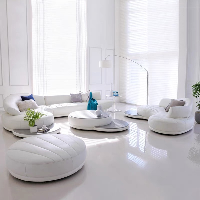 โซฟาหนังแท้ชั้นหนึ่งสไตล์อิตาเ - Office Furniture First บทวิจารณ์และราคา