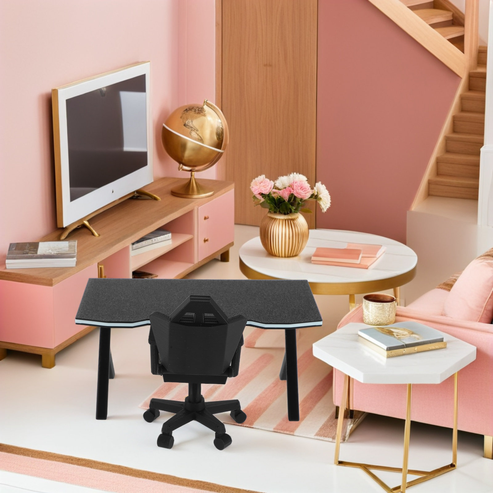 ชุดโต๊ะเก้าอี้เกมมิ่งขนาดเล็ก  - Office Furniture Set บทวิจารณ์และราคา