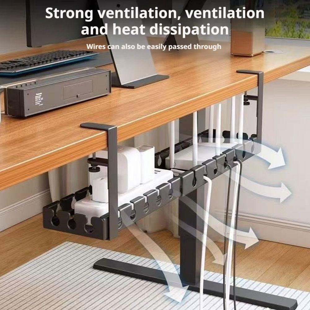 ชั้นวางของใต้โต๊ะ ไม่ต้องเจาะ  - Cable Tray Under Desk บทวิจารณ์และราคา