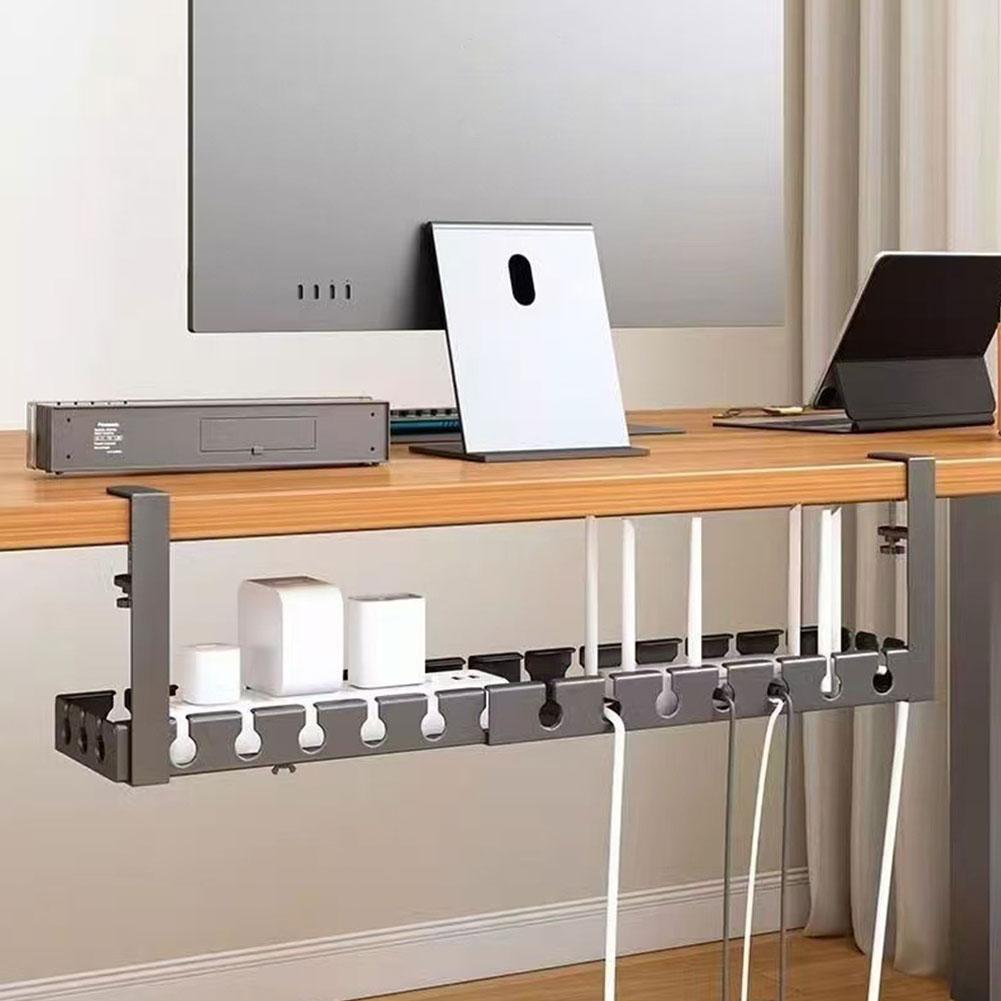 ชั้นวางของใต้โต๊ะ ไม่ต้องเจาะ  - Cable Tray Under Desk บทวิจารณ์และราคา