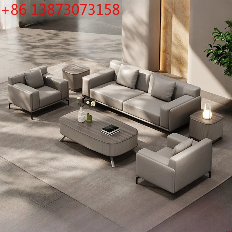 โซฟาหนังสำนักงานแบบชุด สำหรับพ - Office Furniture First บทวิจารณ์และราคา