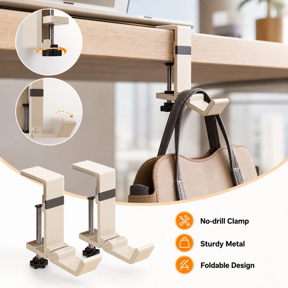 ตะขอแขวนกระเป๋าแบบหนีบ ไม่ต้อง - Telephone Headset Office บทวิจารณ์และราคา