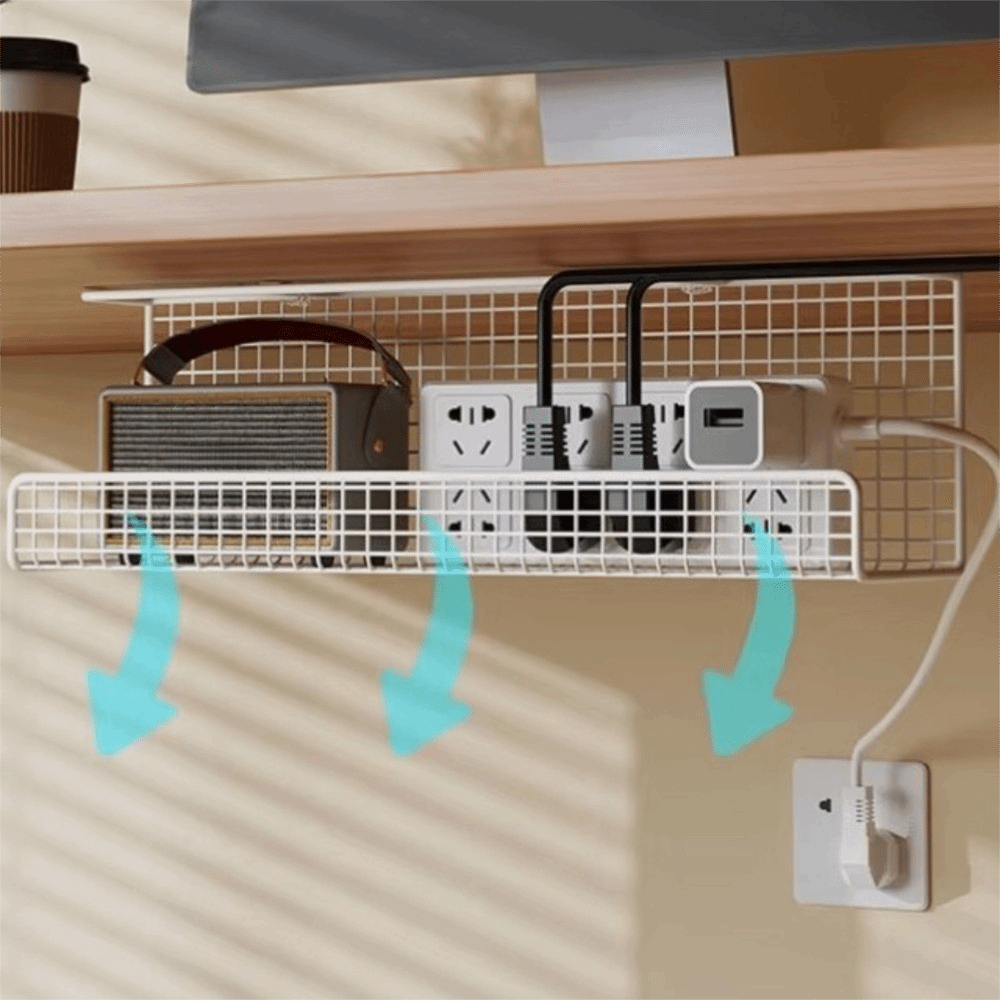 ถาดจัดสายไฟใต้โต๊ะคุณภาพสูง ไม - Cable Tray Under Desk บทวิจารณ์และราคา