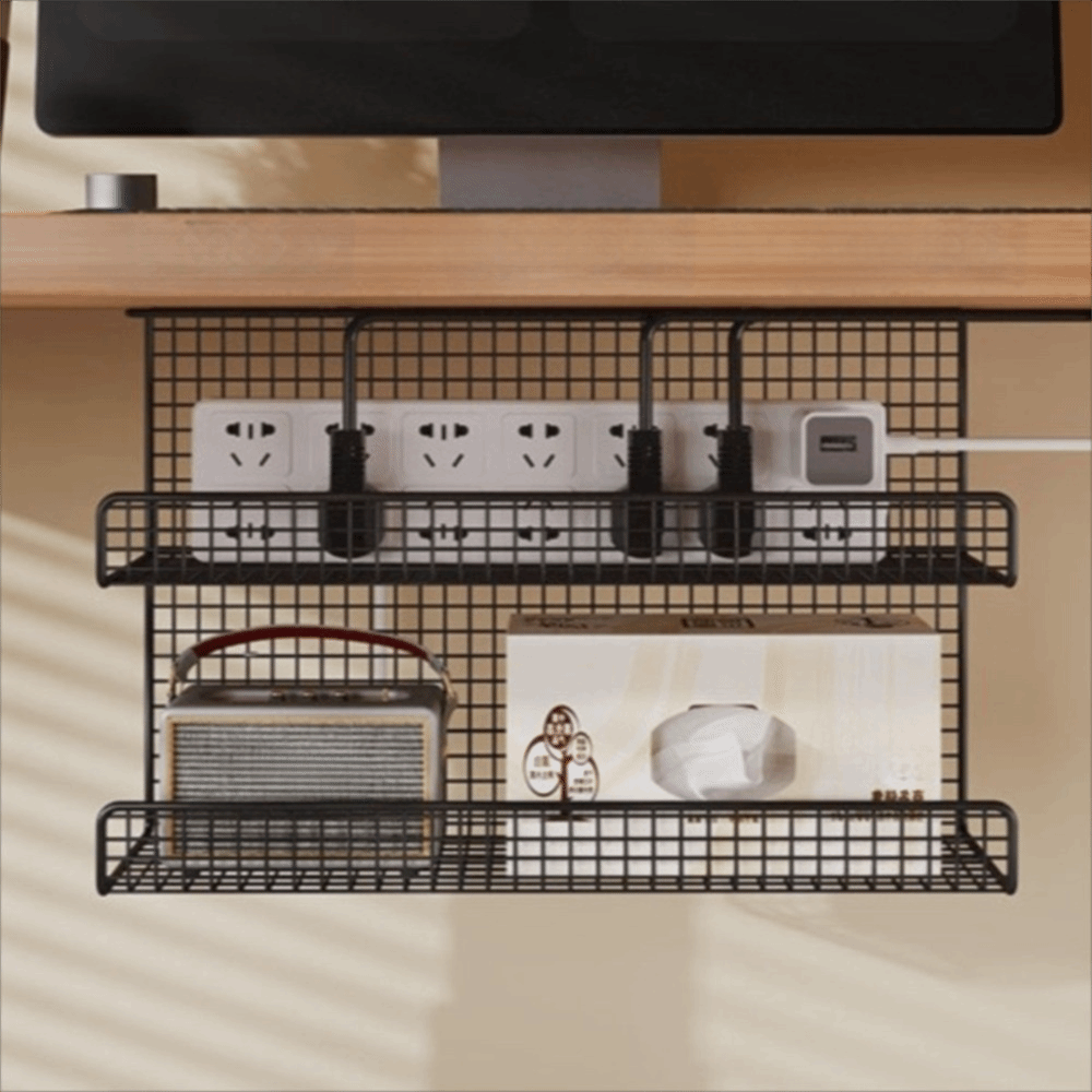 ถาดจัดสายไฟใต้โต๊ะคุณภาพสูง ไม - Cable Tray Under Desk บทวิจารณ์และราคา