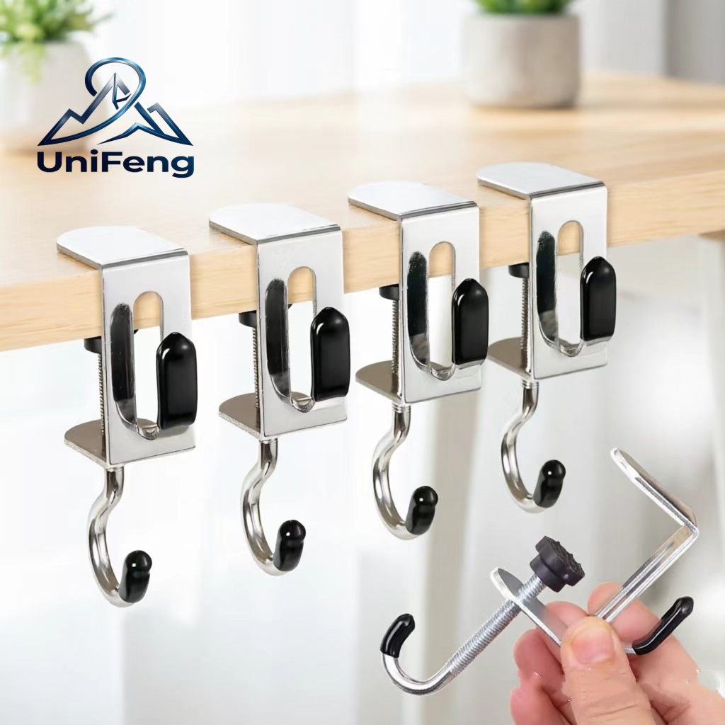 ตะขอแขวนขอบโต๊ะปรับได้ 1/10x ส - Telephone Headset Office บทวิจารณ์และราคา