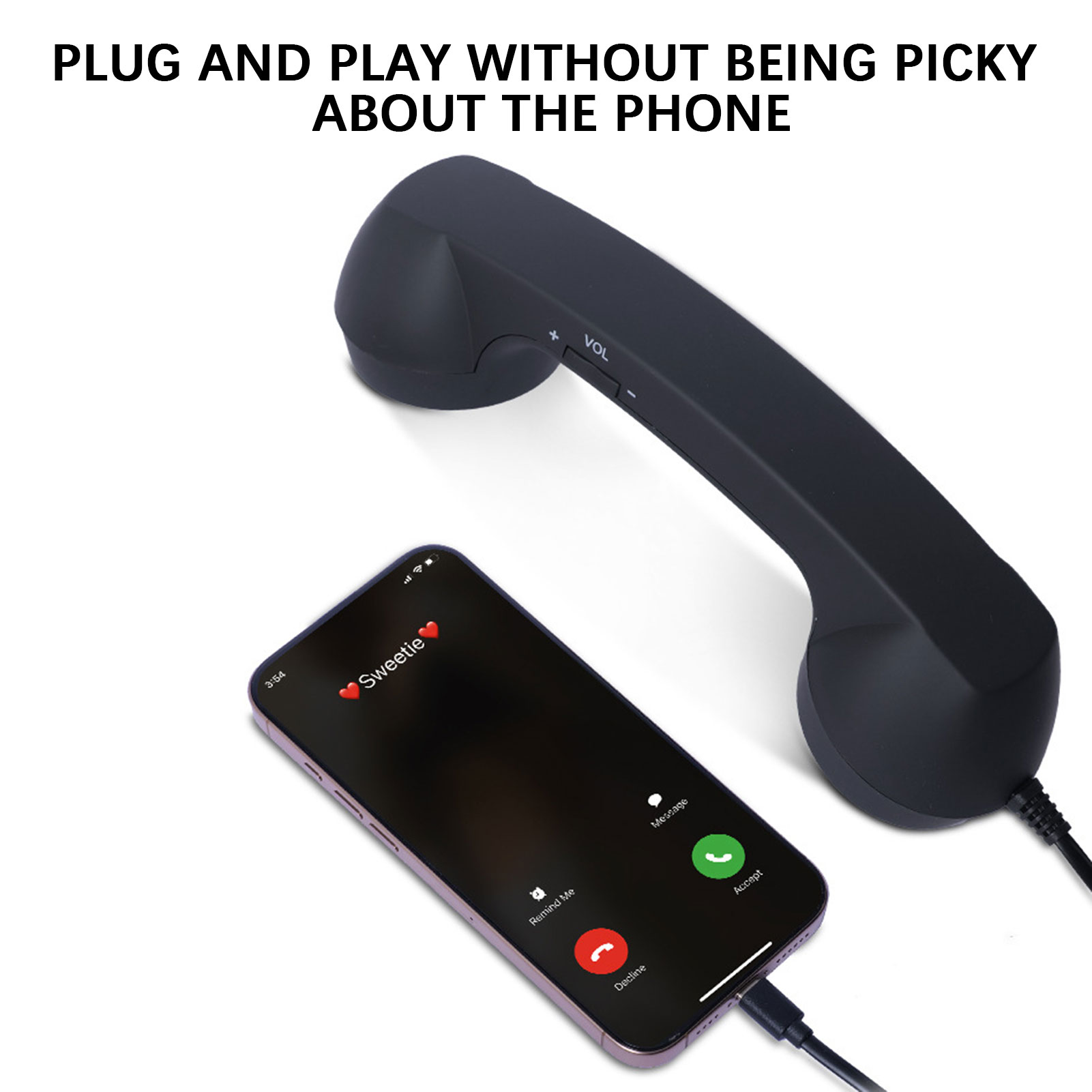 โทรศัพท์มือถือสไตล์เรโทรใหม่ปี - Telephone Headset Office บทวิจารณ์และราคา