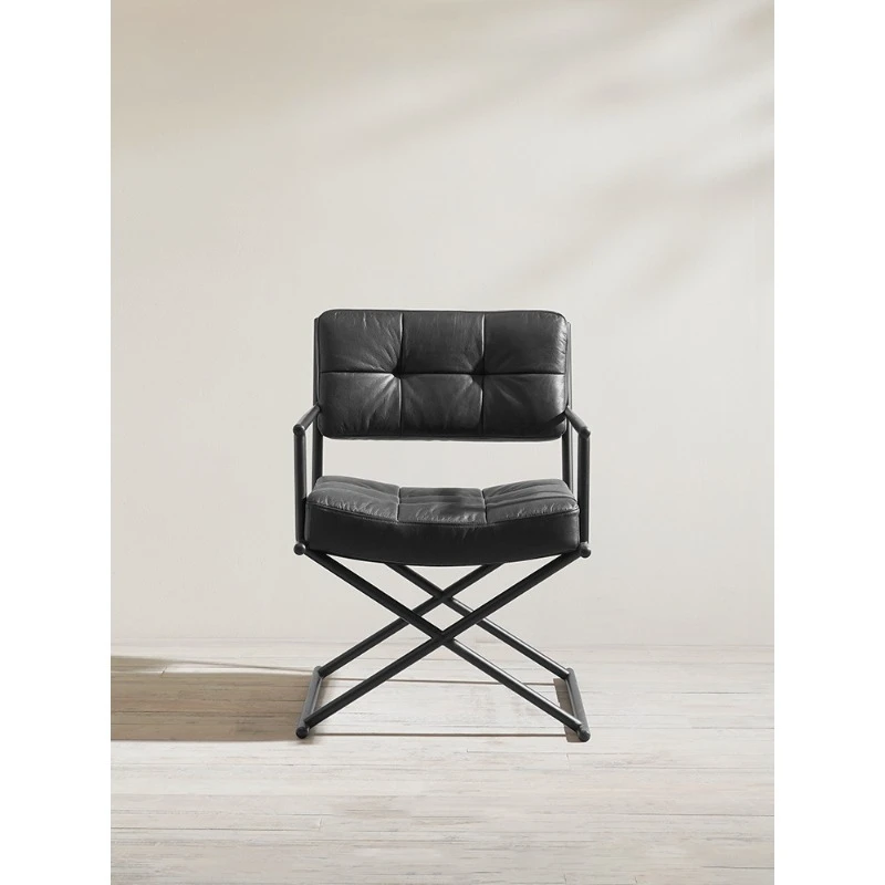 เก้าอี้โซฟาหนังวัวชั้นแรกสีดำส - Office Furniture First บทวิจารณ์และราคา