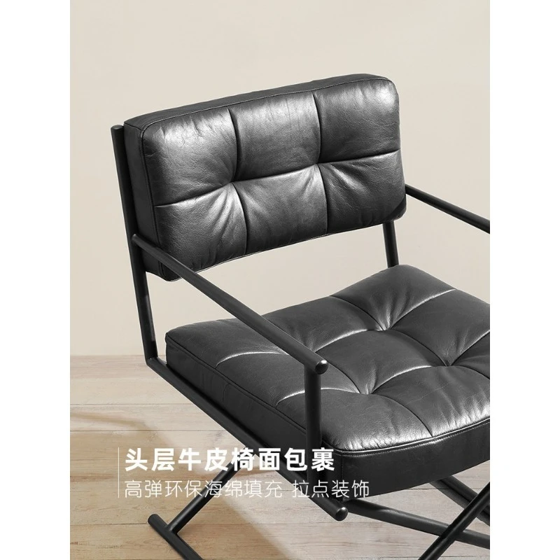 เก้าอี้โซฟาหนังวัวชั้นแรกสีดำส - Office Furniture First บทวิจารณ์และราคา